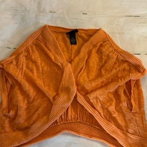 Linen shrug size 14/16